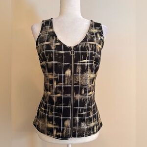 Black and Gold Women's Top